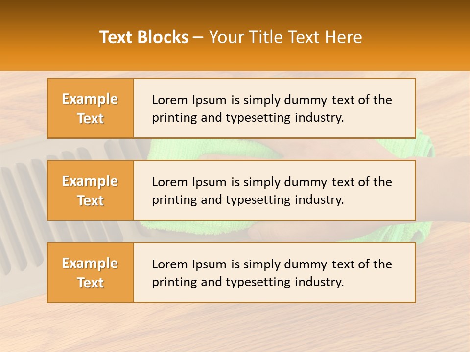 Home Air Electricity PowerPoint Template