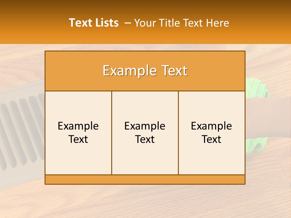 Home Air Electricity PowerPoint Template