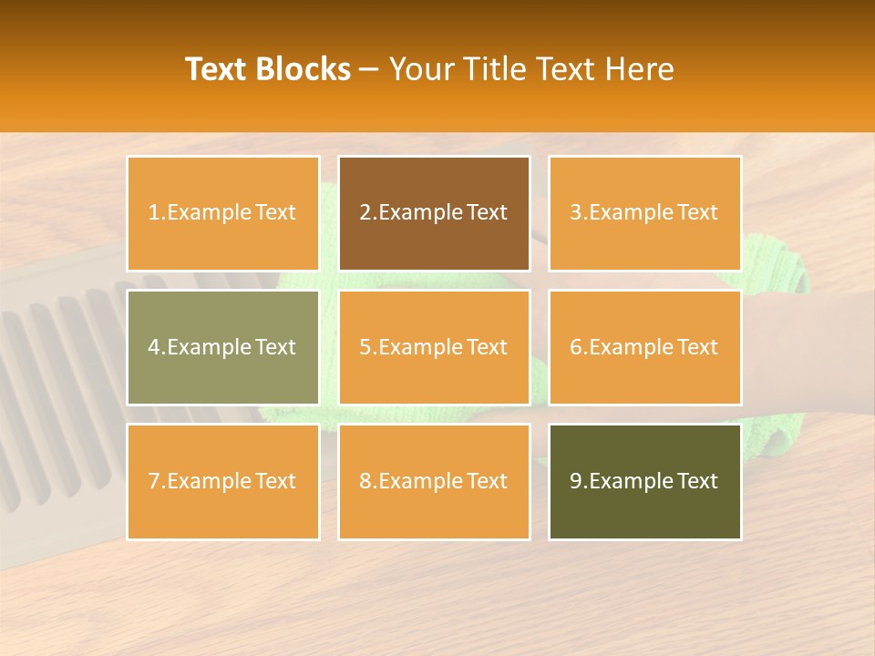 Home Air Electricity PowerPoint Template