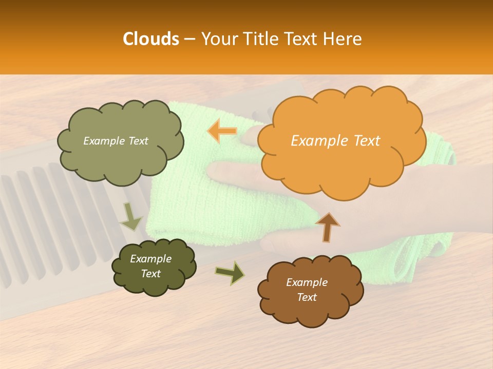 Home Air Electricity PowerPoint Template