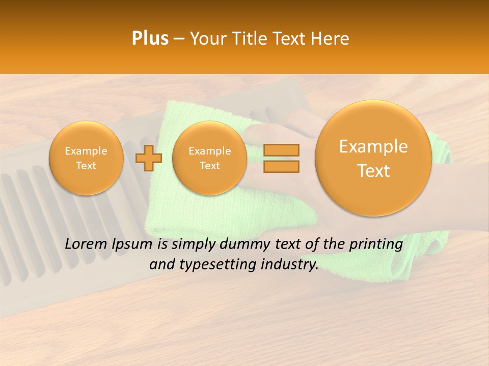 Home Air Electricity PowerPoint Template