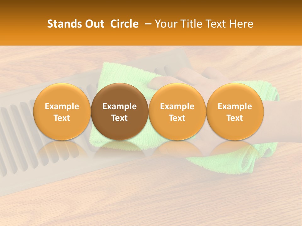 Home Air Electricity PowerPoint Template