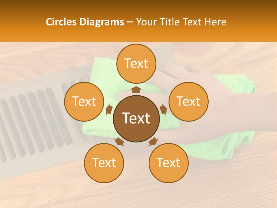 Home Air Electricity PowerPoint Template