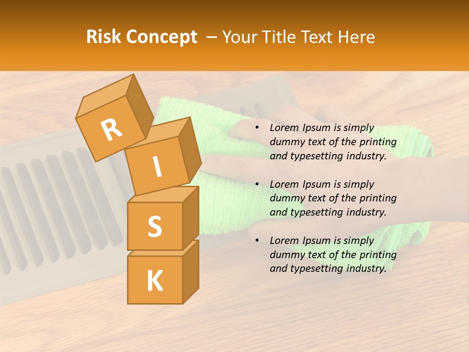 Home Air Electricity PowerPoint Template