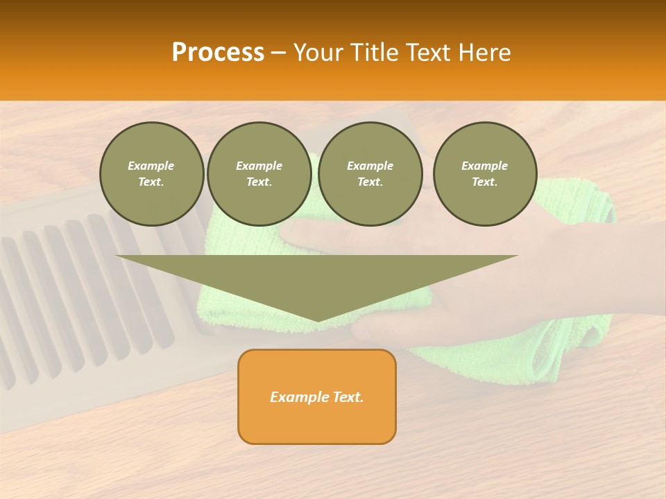 Home Air Electricity PowerPoint Template