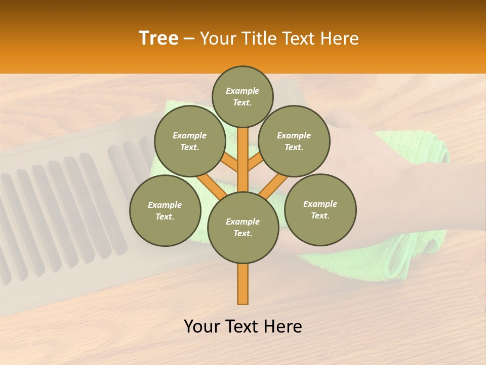 Home Air Electricity PowerPoint Template
