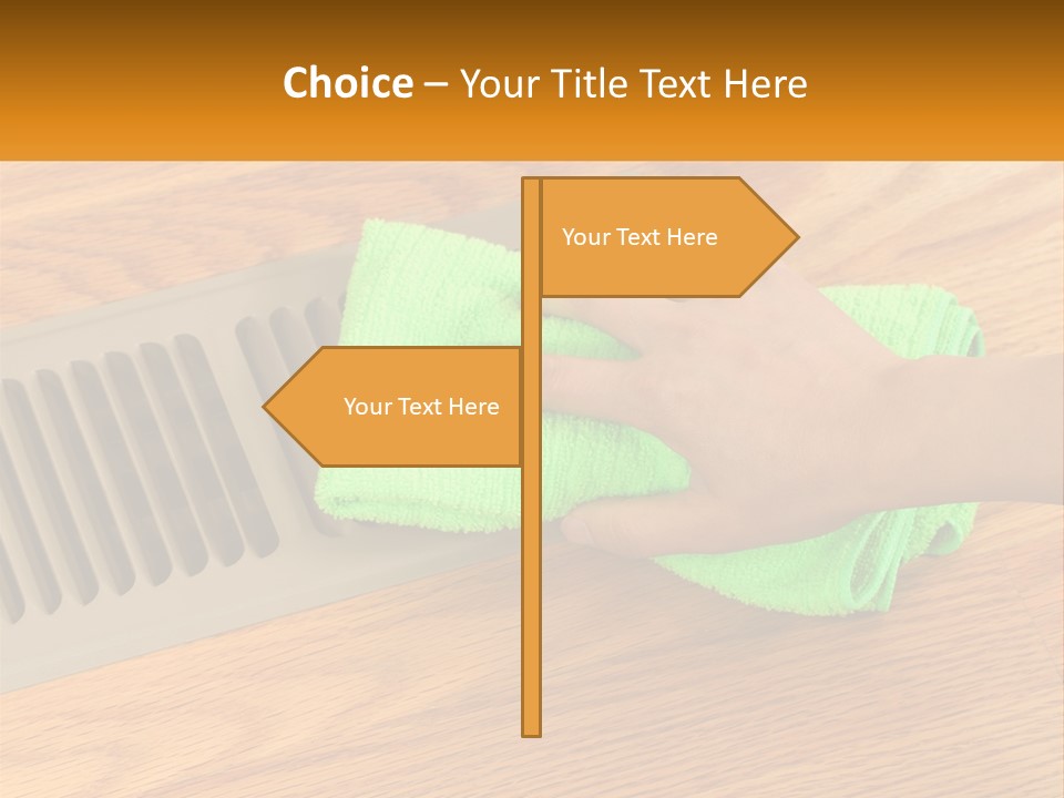 Home Air Electricity PowerPoint Template