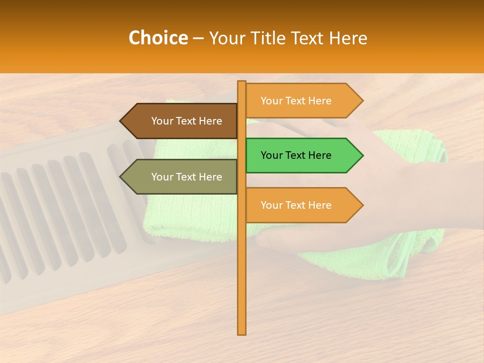 Home Air Electricity PowerPoint Template
