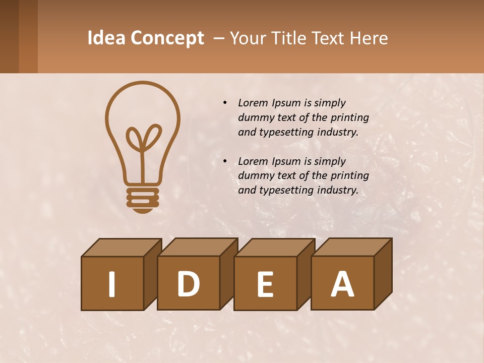 Conditioner White House PowerPoint Template