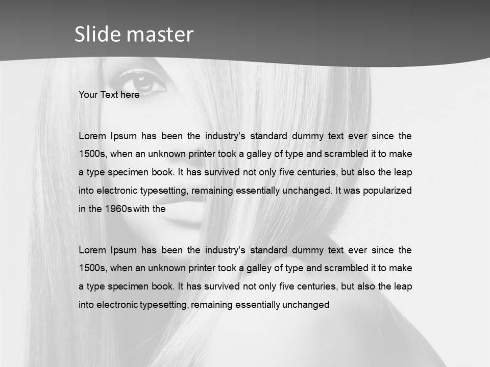 White Electric Cooling PowerPoint Template