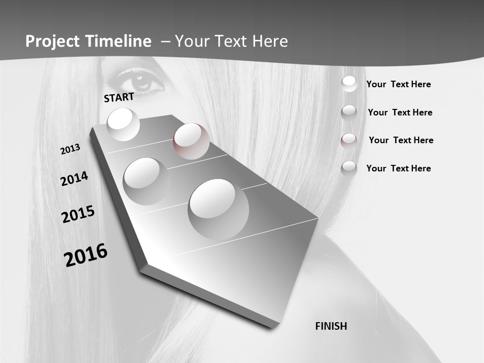 White Electric Cooling PowerPoint Template