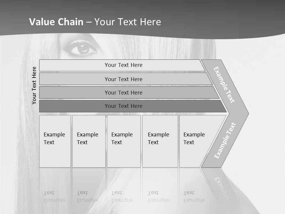 White Electric Cooling PowerPoint Template