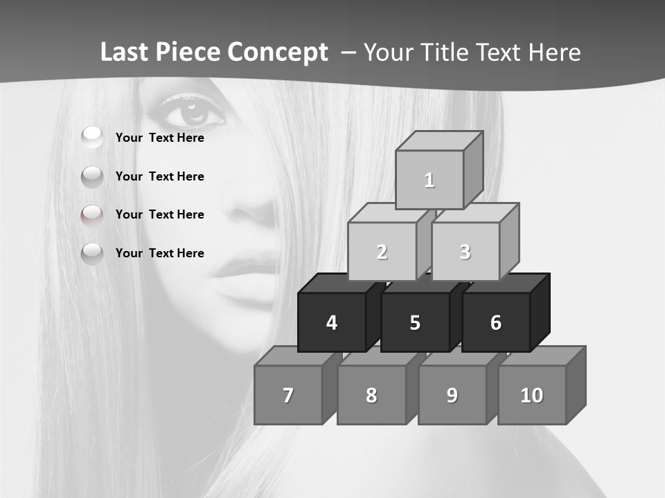 White Electric Cooling PowerPoint Template