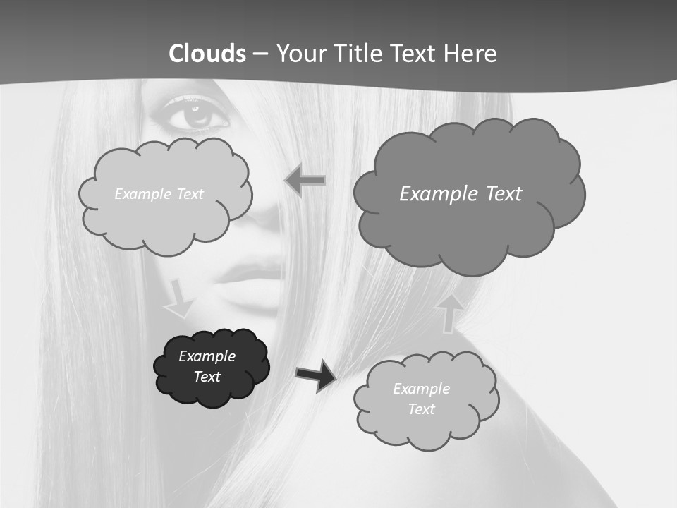 White Electric Cooling PowerPoint Template