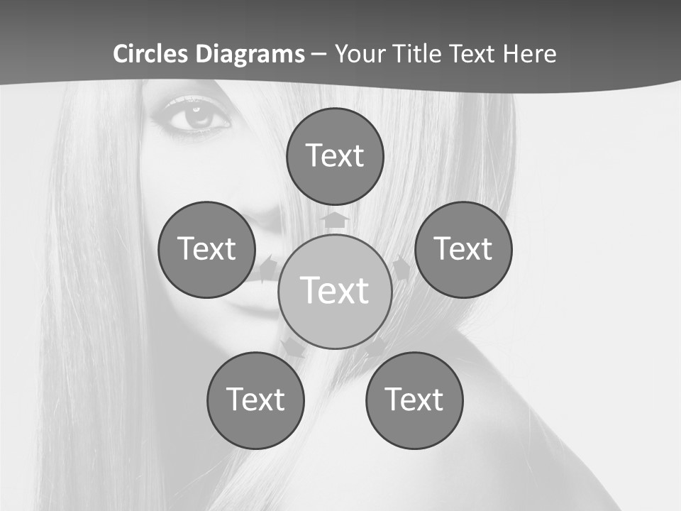 White Electric Cooling PowerPoint Template