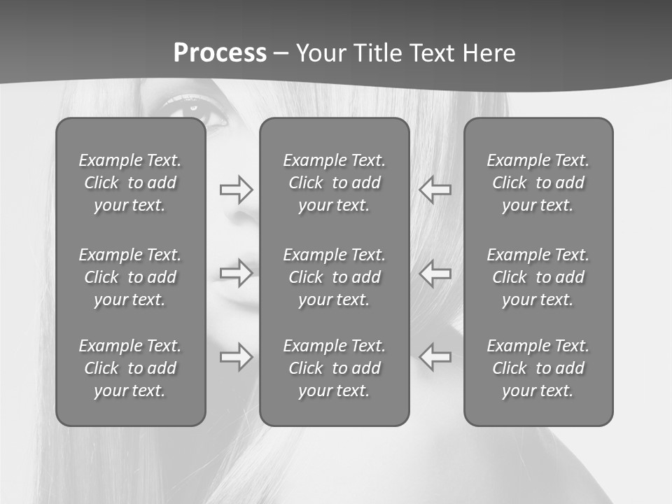 White Electric Cooling PowerPoint Template