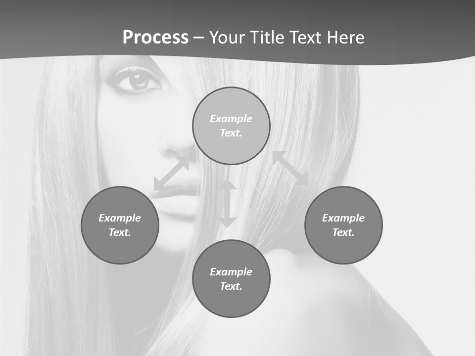 White Electric Cooling PowerPoint Template