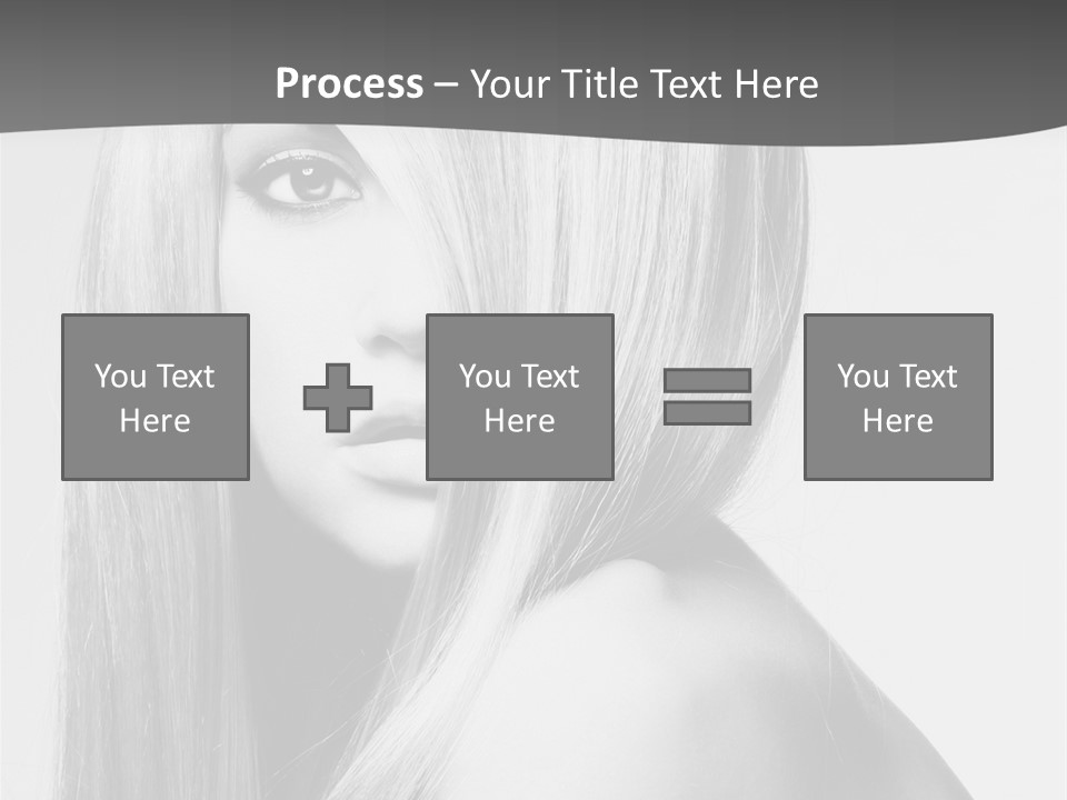 White Electric Cooling PowerPoint Template
