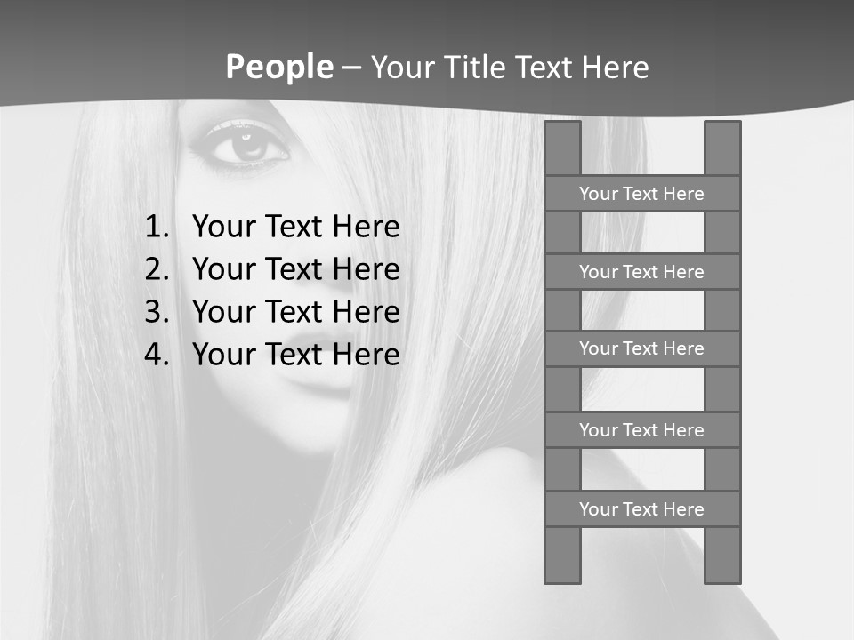 White Electric Cooling PowerPoint Template