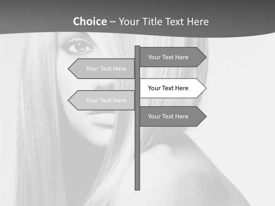 White Electric Cooling PowerPoint Template