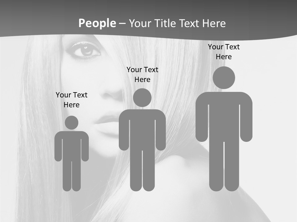 White Electric Cooling PowerPoint Template