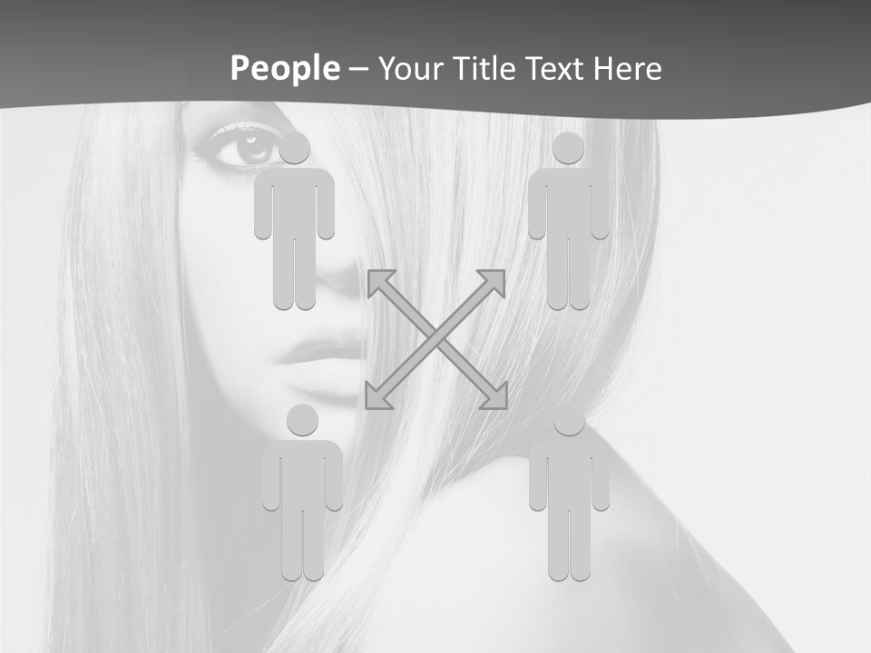 White Electric Cooling PowerPoint Template