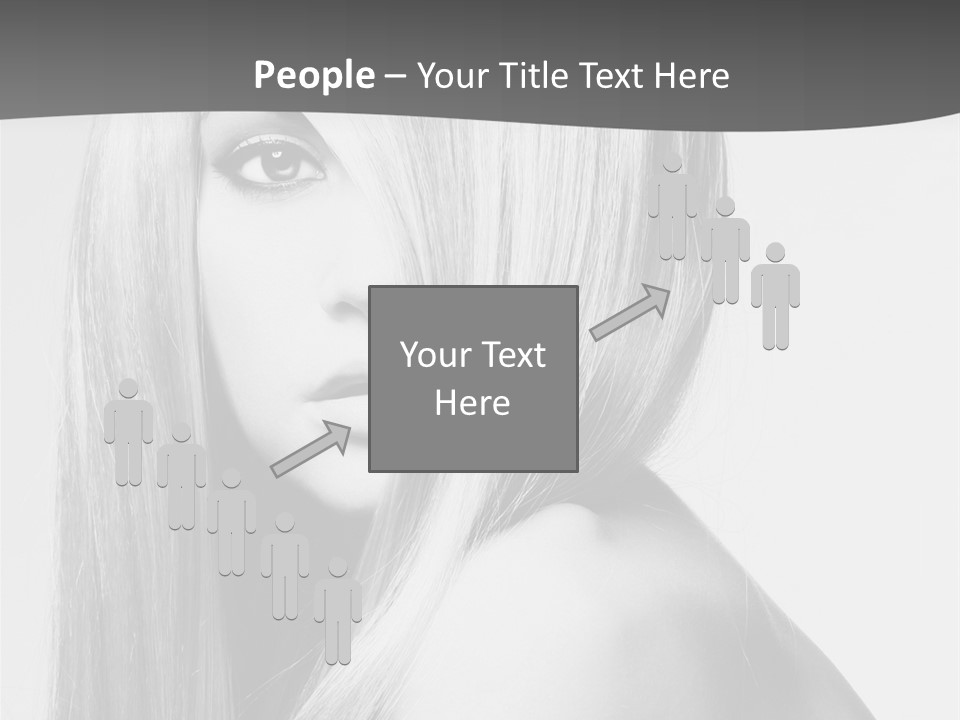 White Electric Cooling PowerPoint Template