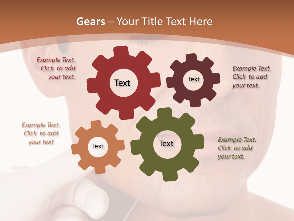 Ventilation Temperature Supply PowerPoint Template