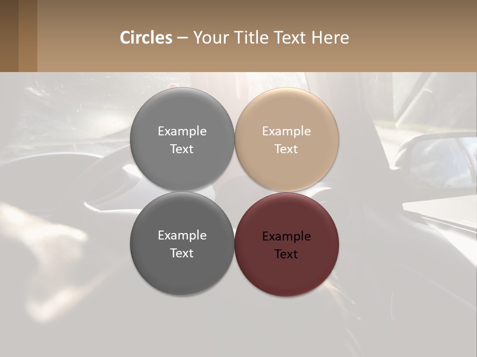 Equipment Cool System PowerPoint Template