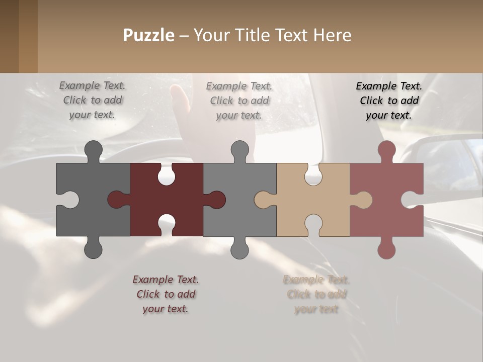 Equipment Cool System PowerPoint Template