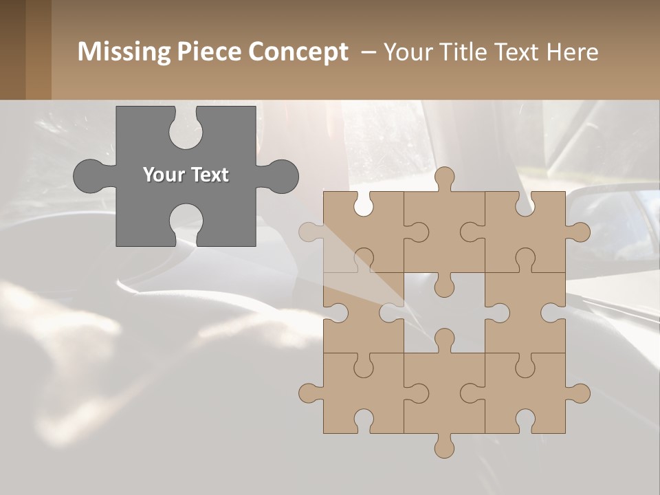 Equipment Cool System PowerPoint Template