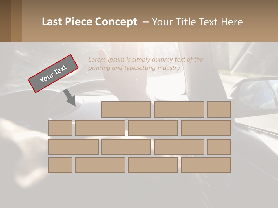 Equipment Cool System PowerPoint Template