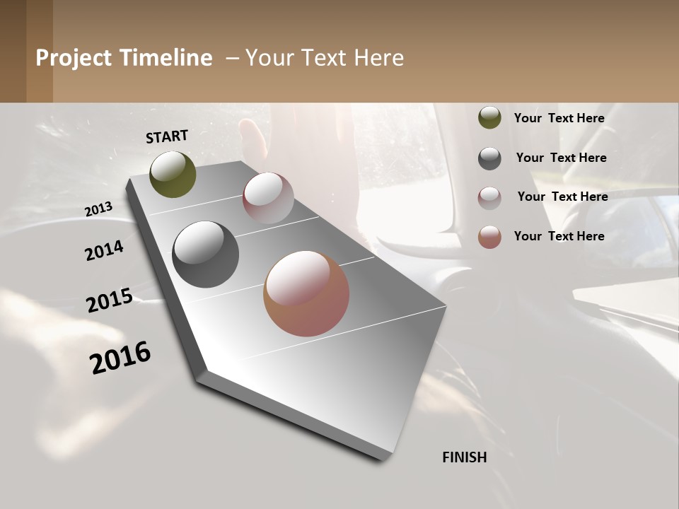Equipment Cool System PowerPoint Template