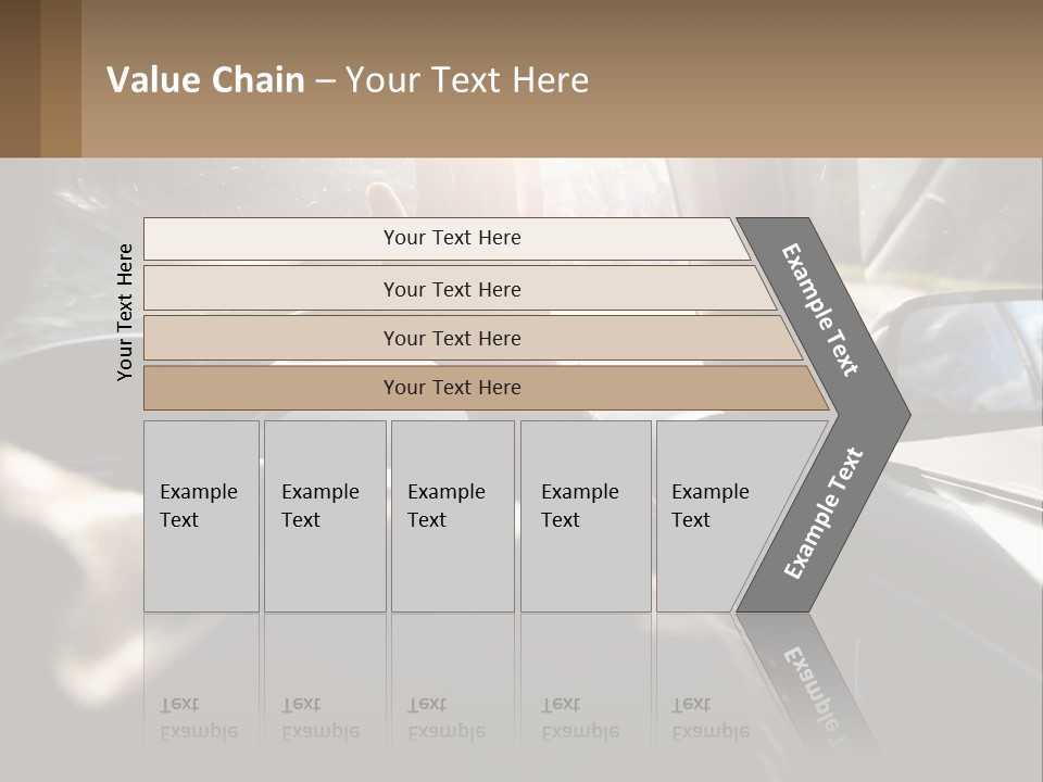 Equipment Cool System PowerPoint Template