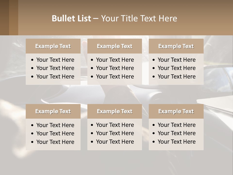 Equipment Cool System PowerPoint Template