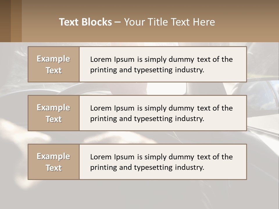 Equipment Cool System PowerPoint Template