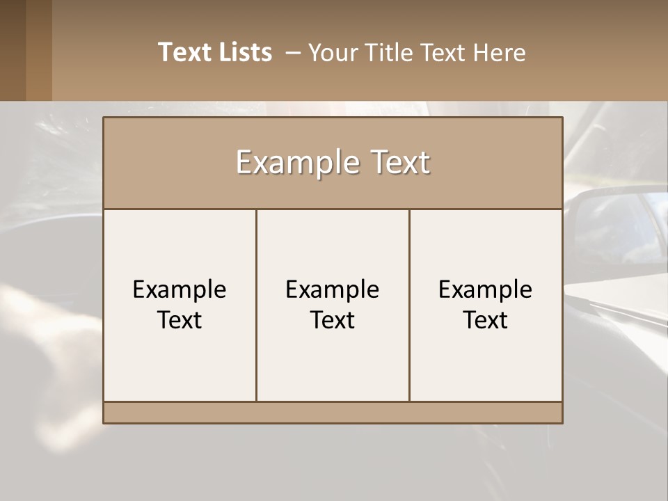 Equipment Cool System PowerPoint Template