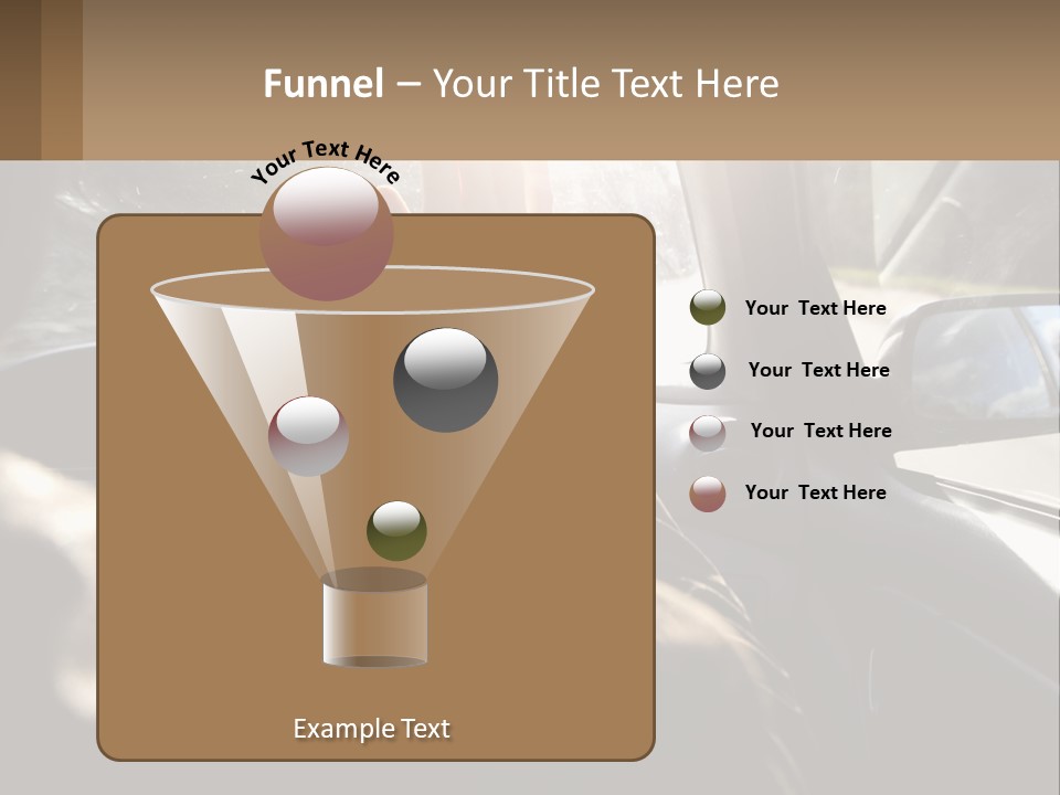 Equipment Cool System PowerPoint Template