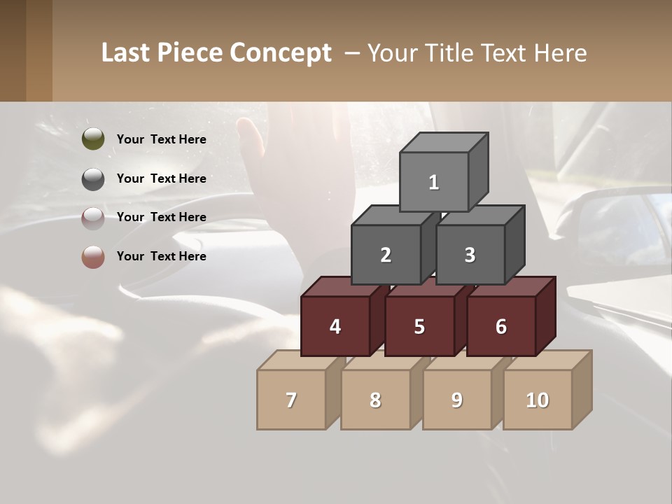 Equipment Cool System PowerPoint Template