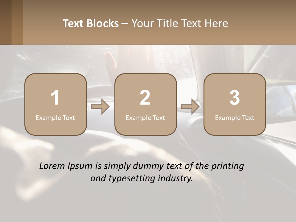Equipment Cool System PowerPoint Template