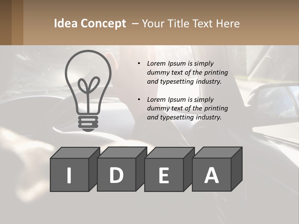 Equipment Cool System PowerPoint Template