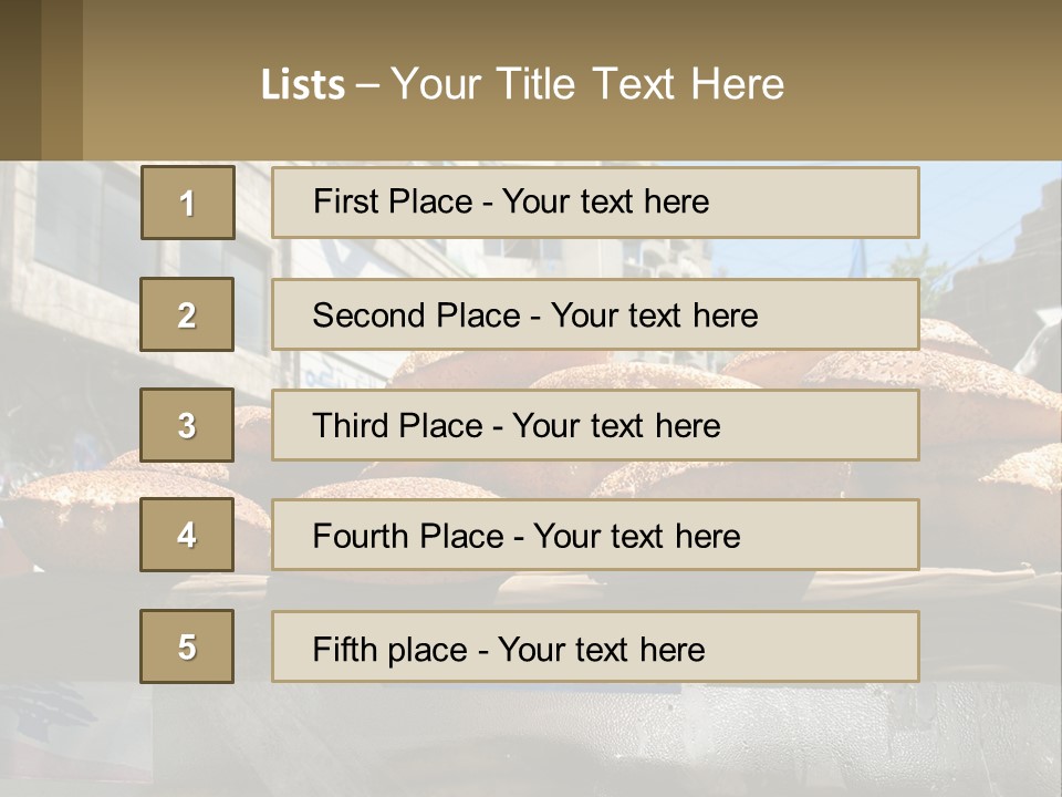 System Industry Unit PowerPoint Template