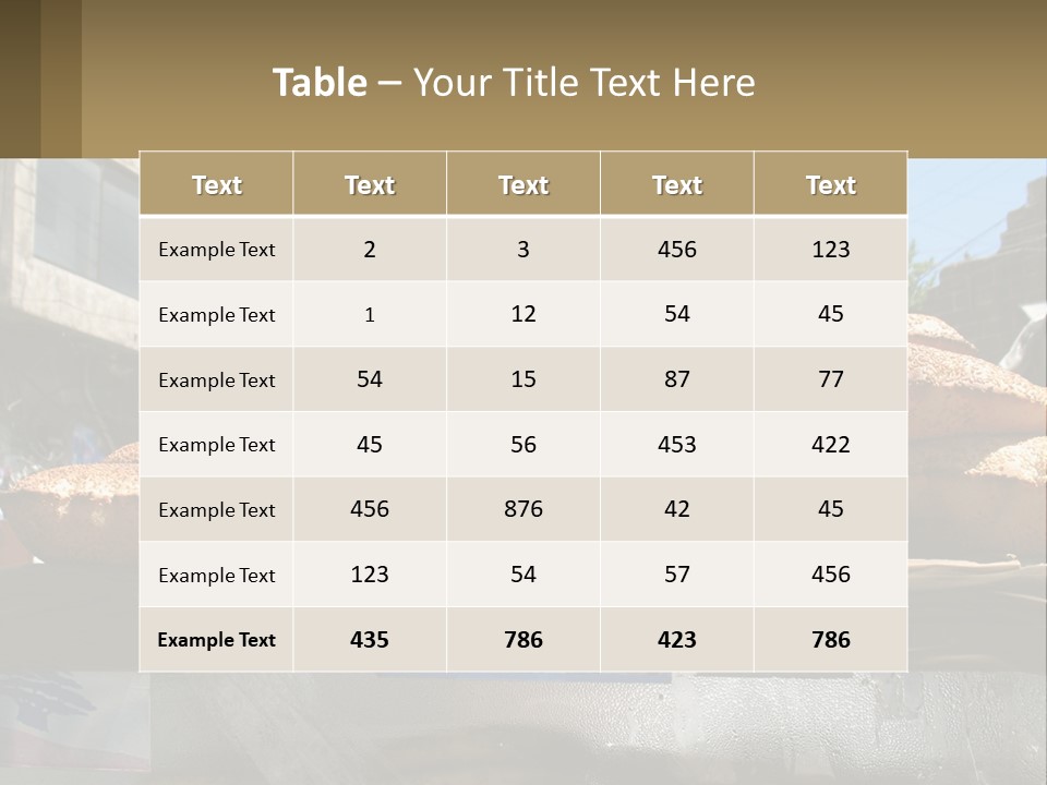 System Industry Unit PowerPoint Template
