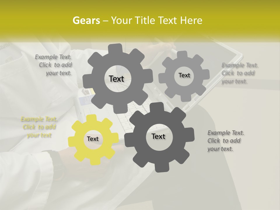 Part Technology Electricity PowerPoint Template