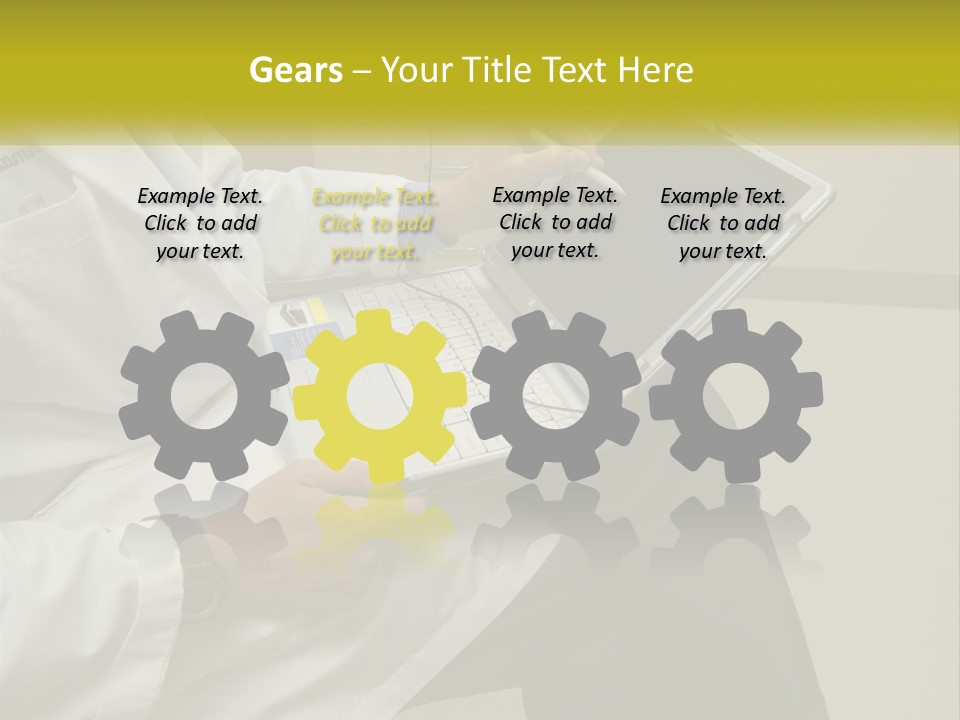 Part Technology Electricity PowerPoint Template