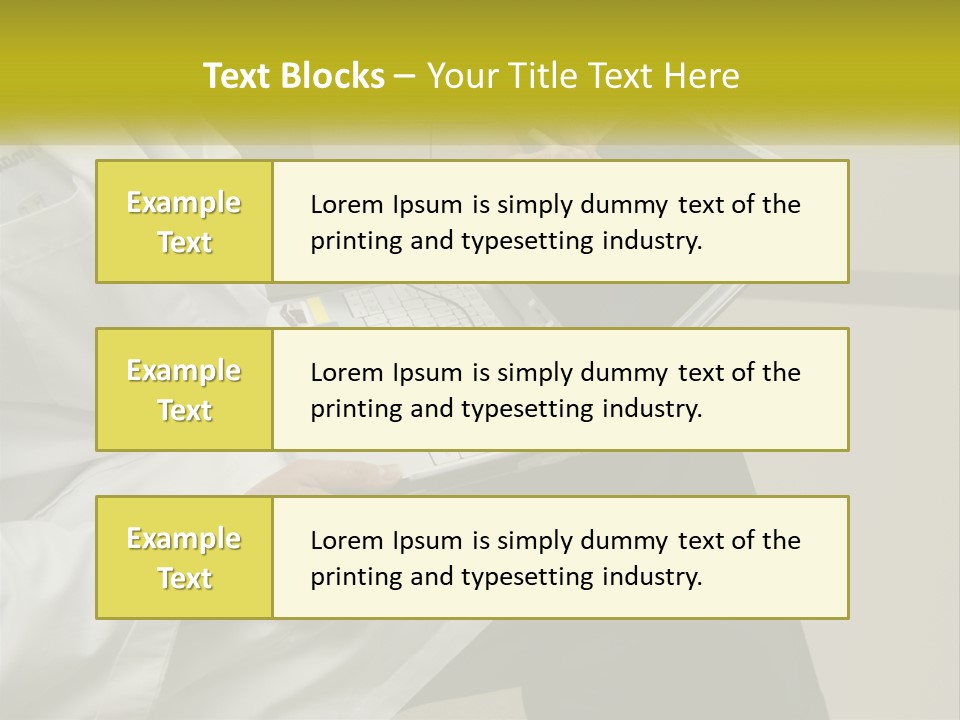 Part Technology Electricity PowerPoint Template