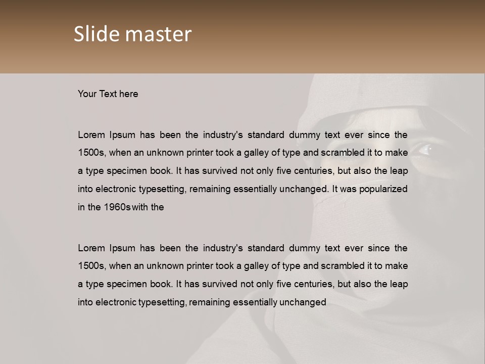 Electric Cool Unit PowerPoint Template