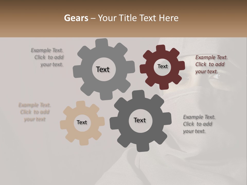 Electric Cool Unit PowerPoint Template