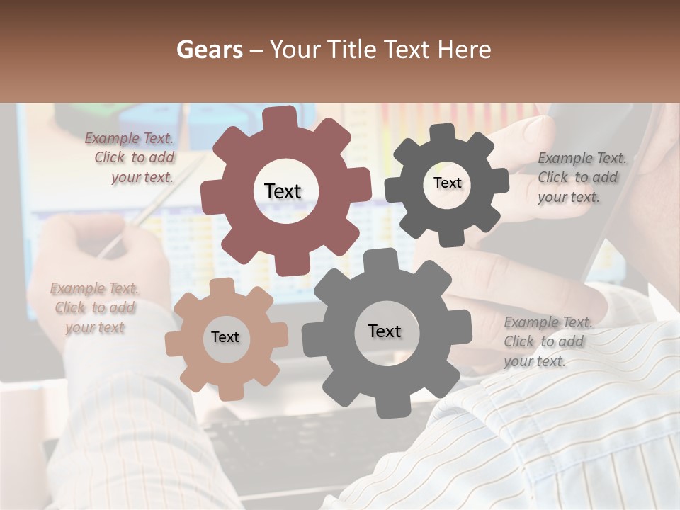 Conditioner Energy Remote PowerPoint Template