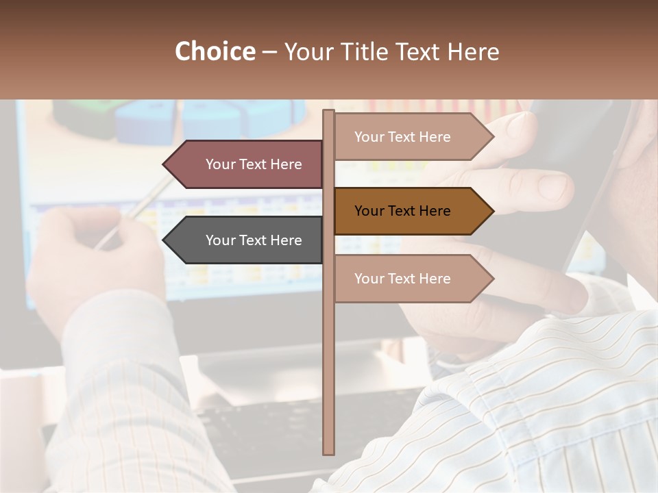 Conditioner Energy Remote PowerPoint Template